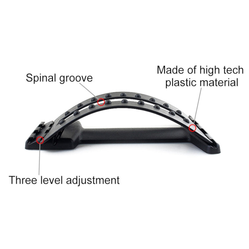 ODOMY Back Stretcher Multi-Level Lumbar Support Adjustable Back