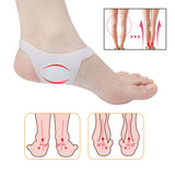 Foot Arch Support Soft Gel Sleeves for Flat Feet Foot Correctors  - Vydya Health
