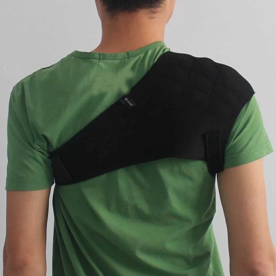 Shoulder Heat Therapy Pad with Tourmaline Self-heating Shoulder Protector Belt f
