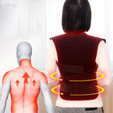 Back Posture Corrector Shoulder Fatigue Reliever Waist Support Self-heating Magnetic Therapy Belt  - Vydya Health