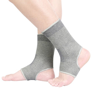 1 Pair Ankle Support Brace Gray - Vydya Health