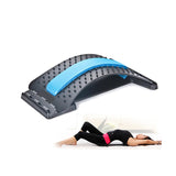 Back Stretcher Spine Relaxing Lumbar Support Blue - Vydya Health