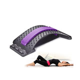 Back Stretcher Spine Relaxing Lumbar Support Purple - Vydya Health