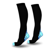 Knee Length Compression Socks Blue / L-XL - Vydya Health