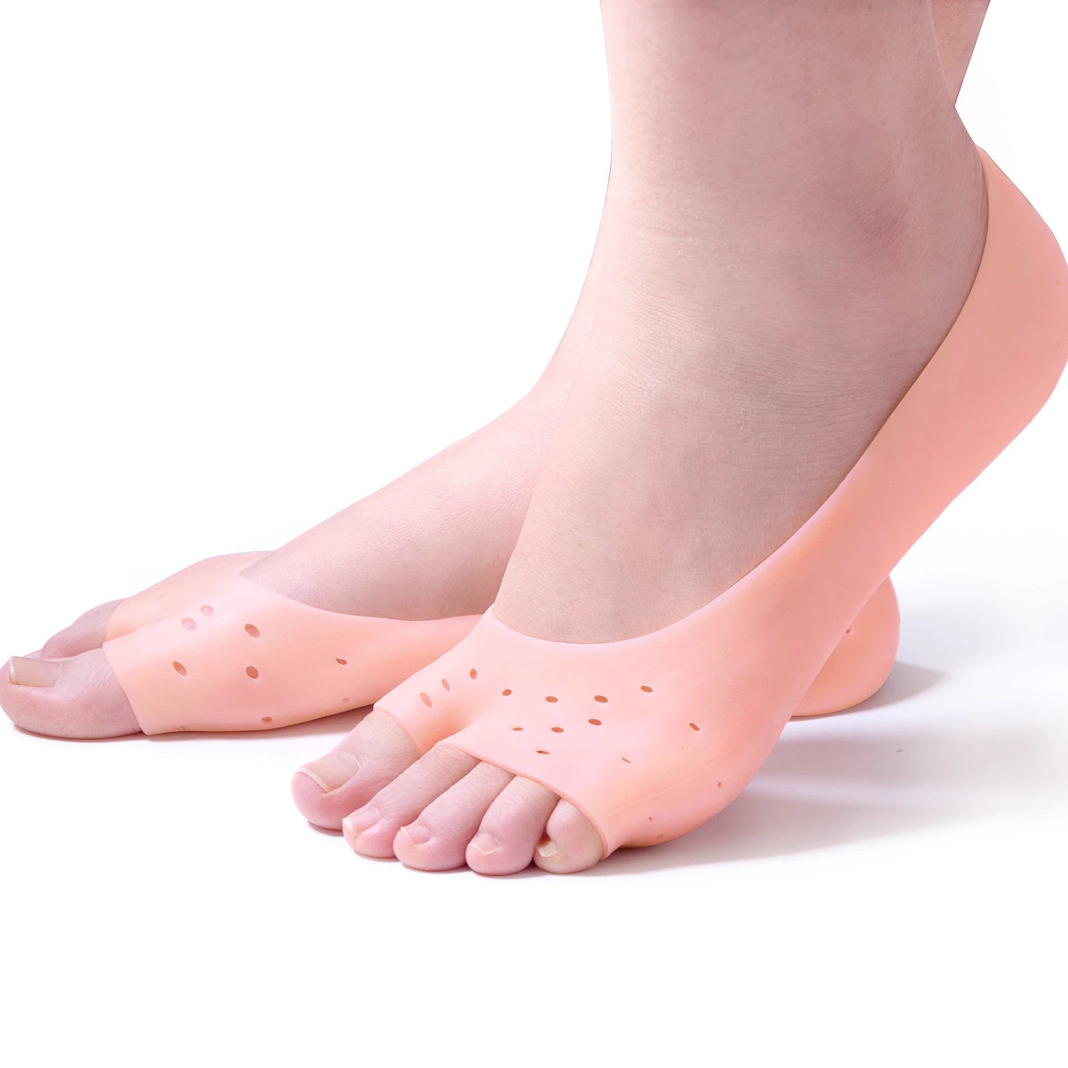 2pcs Silicone Socks For Dry Cracked Feet Women,Moisturizing Socks