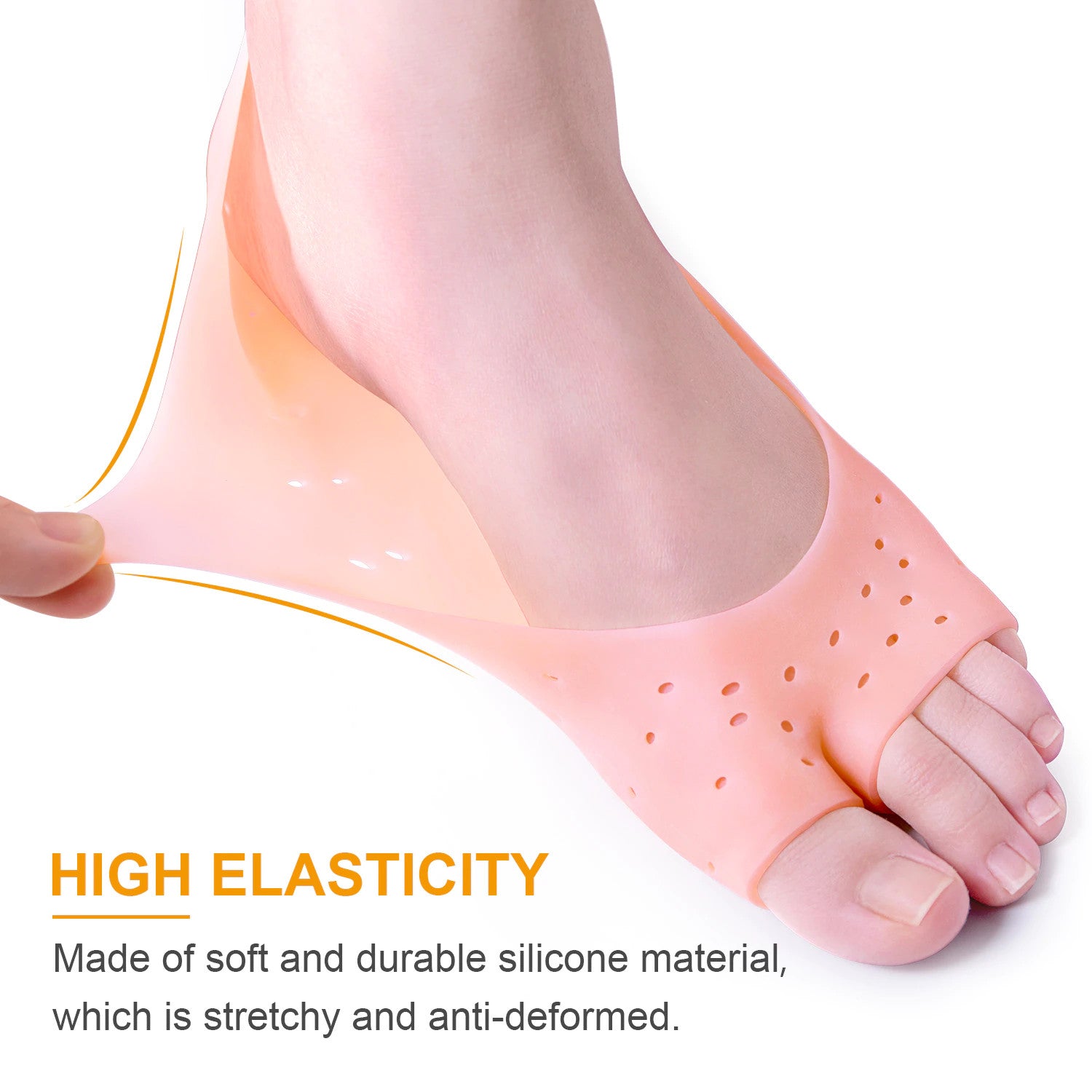 Moisturizing Reusable SPA Gel Socks for Repairing and Softening Dry Cracked  Feet Skins Velvet Silicone Socks Foot Care Tools - AliExpress