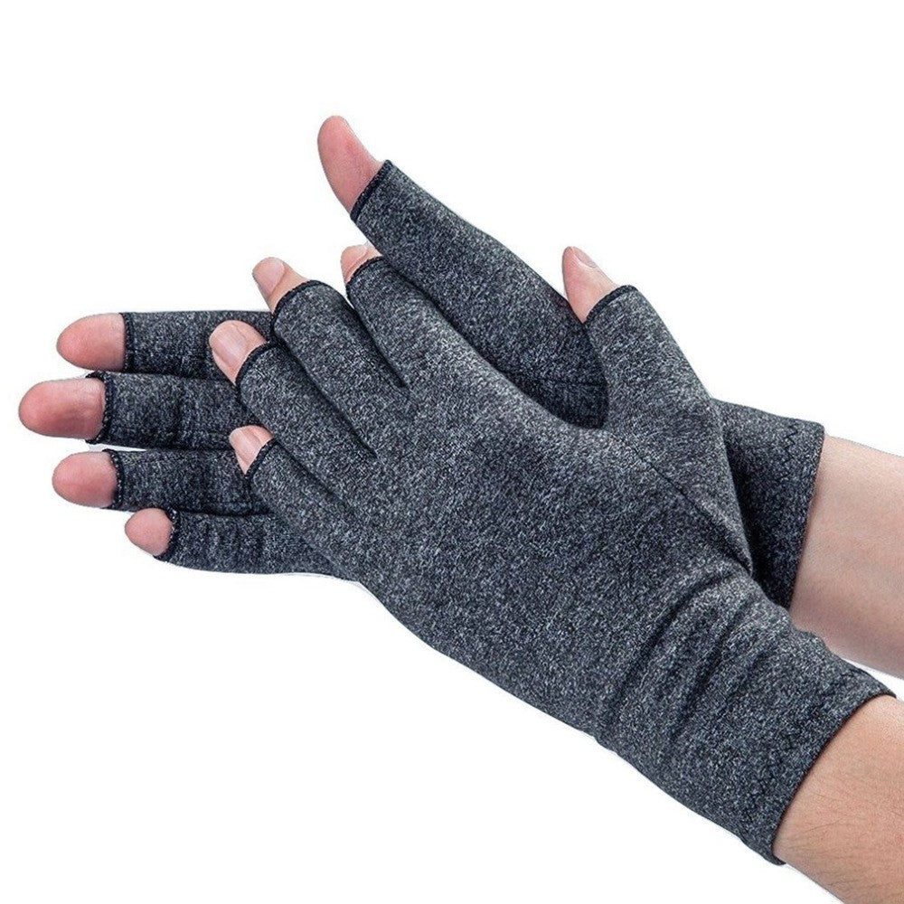 Compression Gloves with Open Fingers